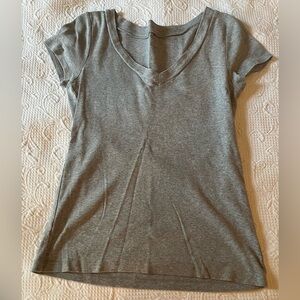 LOFT tee, gray, size medium